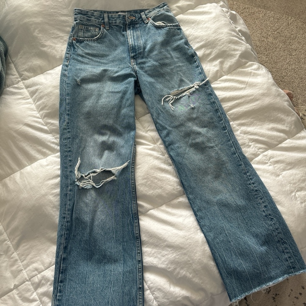 90s High Rise Zara jeans